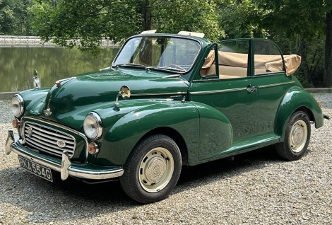 1,275-Powered 1968 Morris Minor Convertible 5-Speed